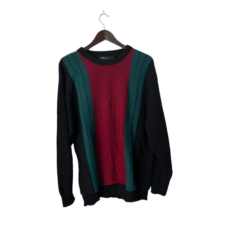 VTG‎ Grandpa Golf Sweater sz L steve stricker farway sport crewneck